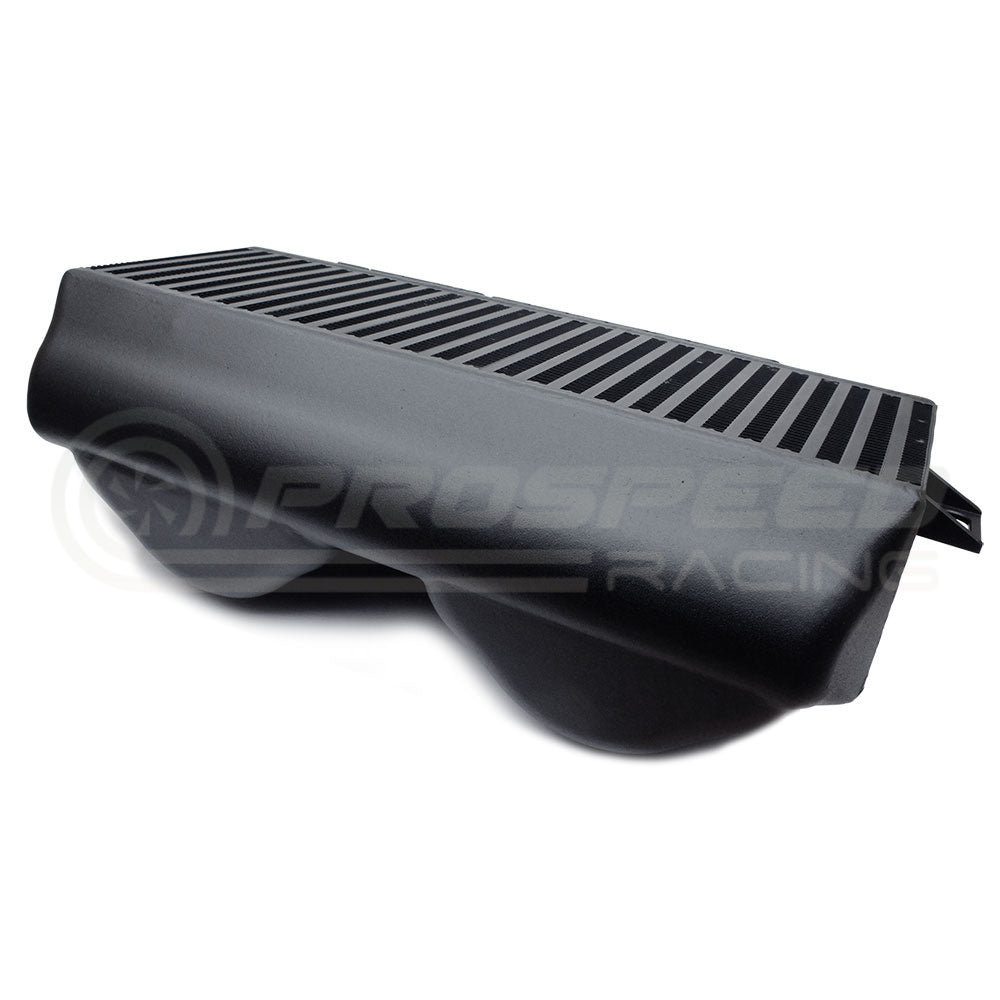 Process West Top Mount Intercooler Kit Black Finish