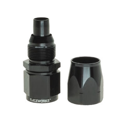 Raceworks 100 Series AN-4 Cutter Hose End Fitting