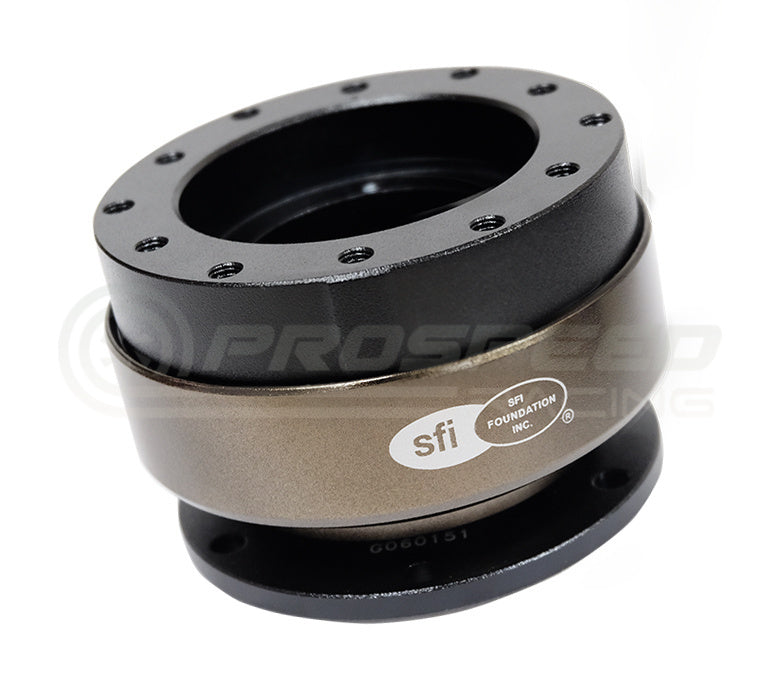 NRG SFI Approved Quick Release Gen 2.0 - Black Body/Chrome Ring SRK-200-1BK | Pro Speed Racing