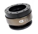 NRG SFI Approved Quick Release Gen 2.0 - Black Body/Chrome Ring