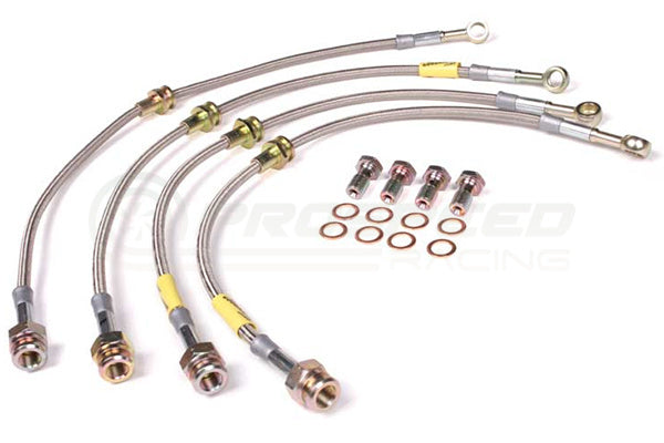 Goodridge braided brake lines F&R suit Subaru WRX 93-00