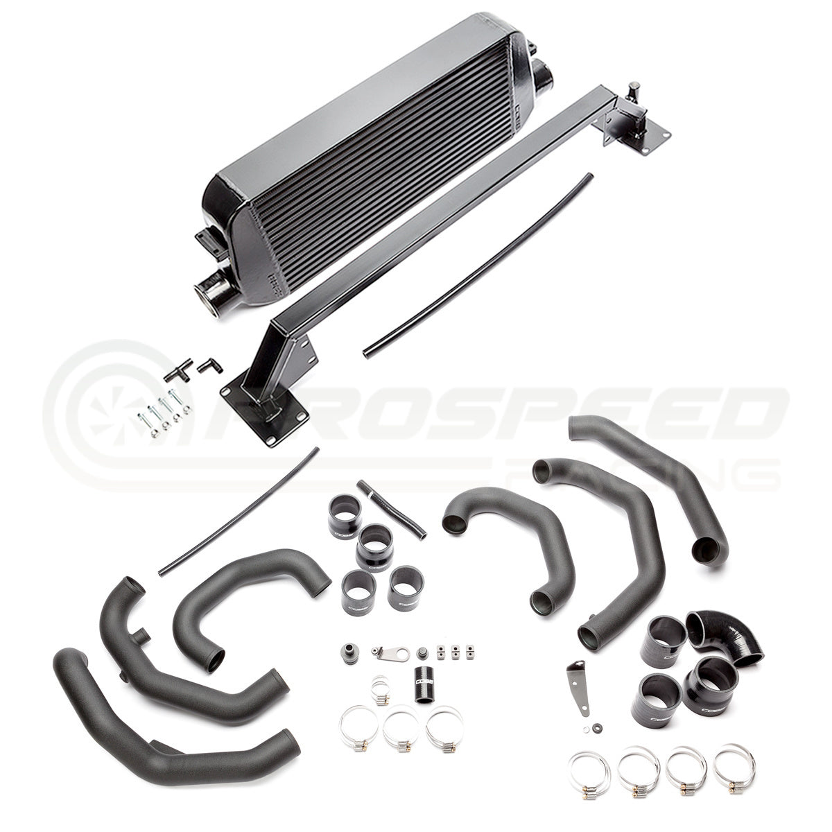 Cobb Tuning Front Mount Intercooler Kit Black Subaru STI VAB 15-21 SUBFMIC001BK-AU