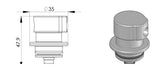 Turbosmart OEM Fuel Rail FPR Adaptor