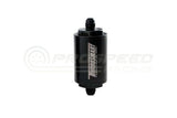 Turbosmart Billet Inline Fuel Filter 10um Black