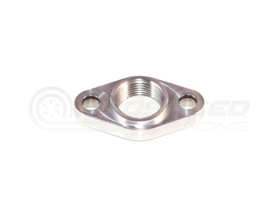 Torque Solution Billet Turbo Oil Drain Flange - Universal T6 & Borg Warner S400