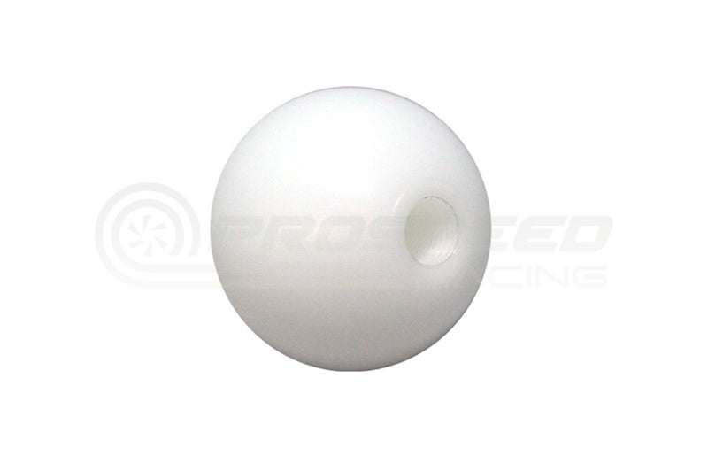 Torque Solution Delrin 50mm Round Shift Knob (White): Universal 10x1.5