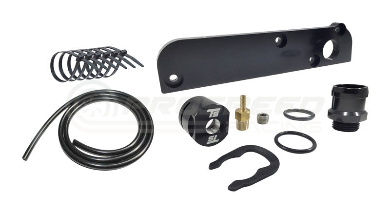 Torque Solution Billet PCV Adapter w/ Boost Cap Kit