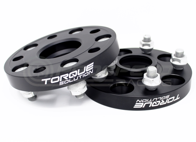 Torque Solution Forged Aluminum Wheel Spacer 25mm 5x100