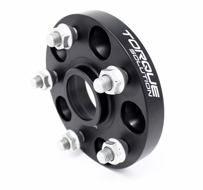 Torque Solution Forged Aluminum Wheel Spacer 25mm 5x100