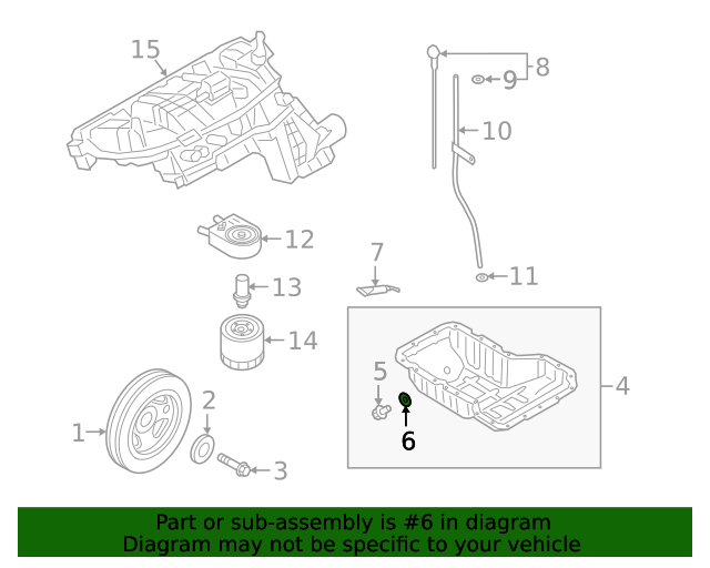 Hyundai Genuine Sump Plug Gasket 5 Pack