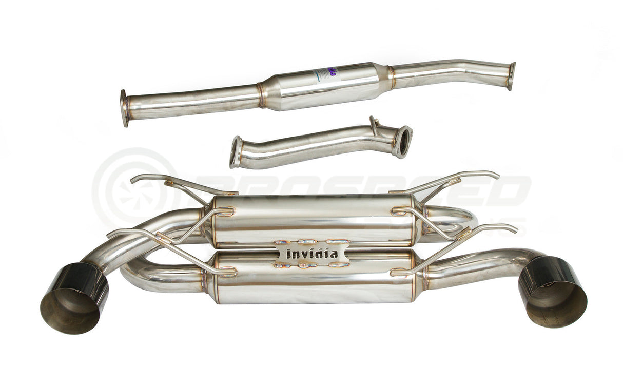 Invidia R400 70mm Cat Back Exhaust - Subaru BRZ & Toyota 86 12-21, 22+ HS12SST7GM1RT