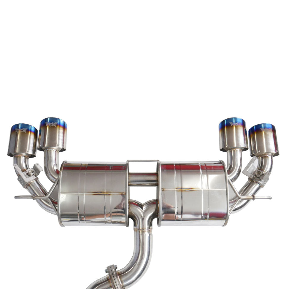 Invidia R400 Valved Turbo Back Exhaust w/Oval Tips