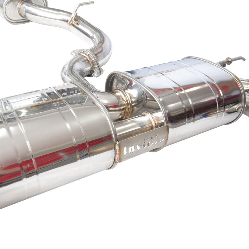 Invidia R400 Valved Turbo Back Exhaust w/Oval Tips