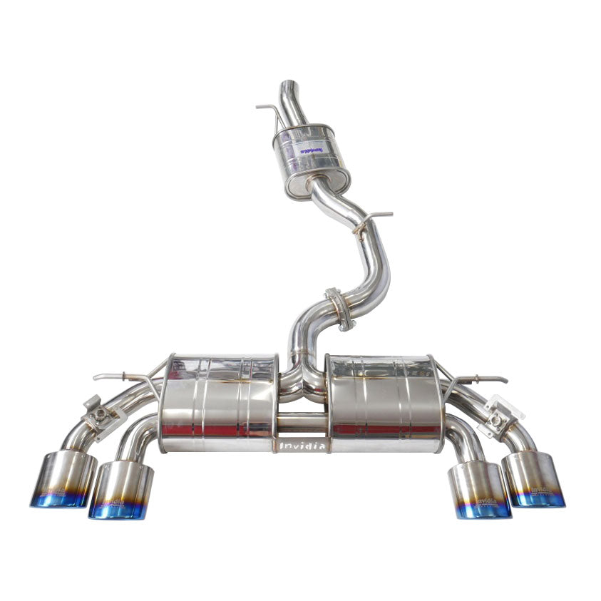 Invidia R400 Valved Turbo Back Exhaust w/Oval Tips