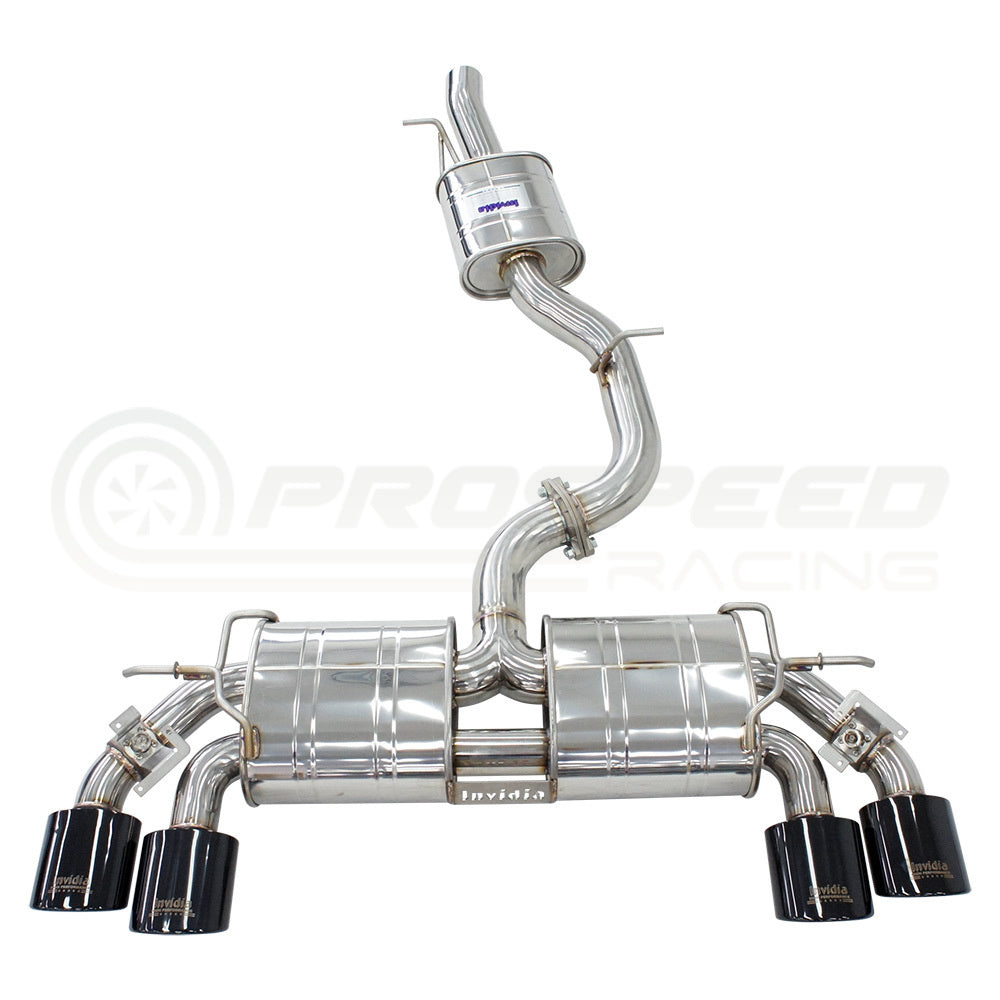 Invidia R400 Valved Cat Back Exhaust VW Golf R Mk7 HS14GFR7GV4OB