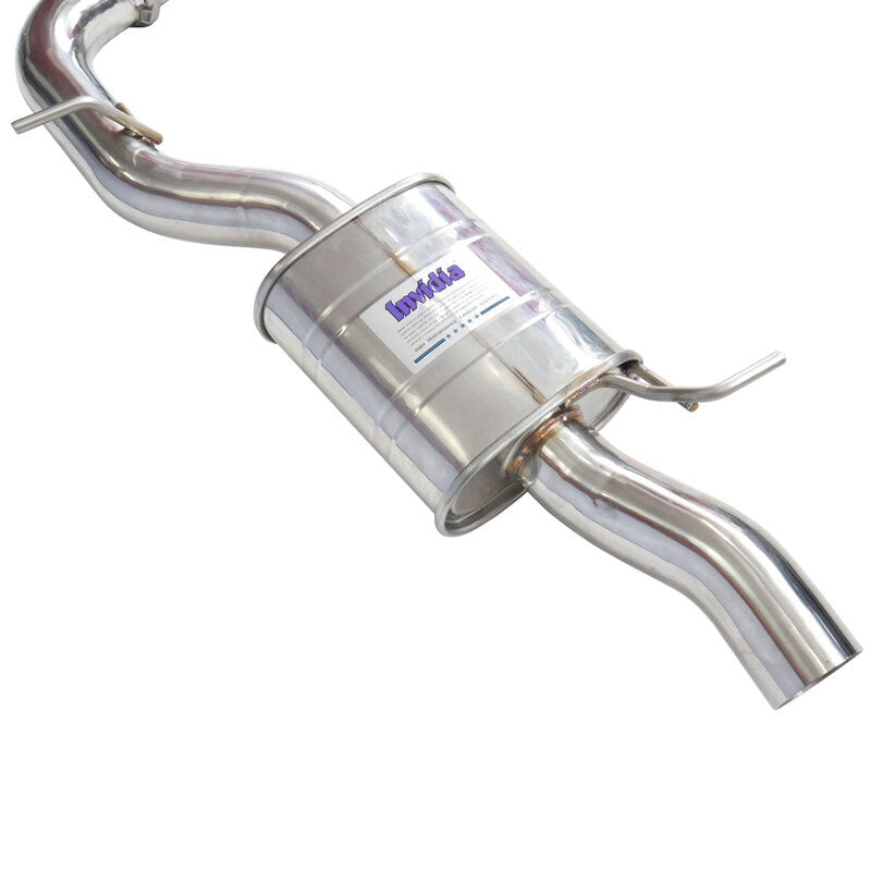 Invidia R400 Valved Cat Back Exhaust w/Oval Tips