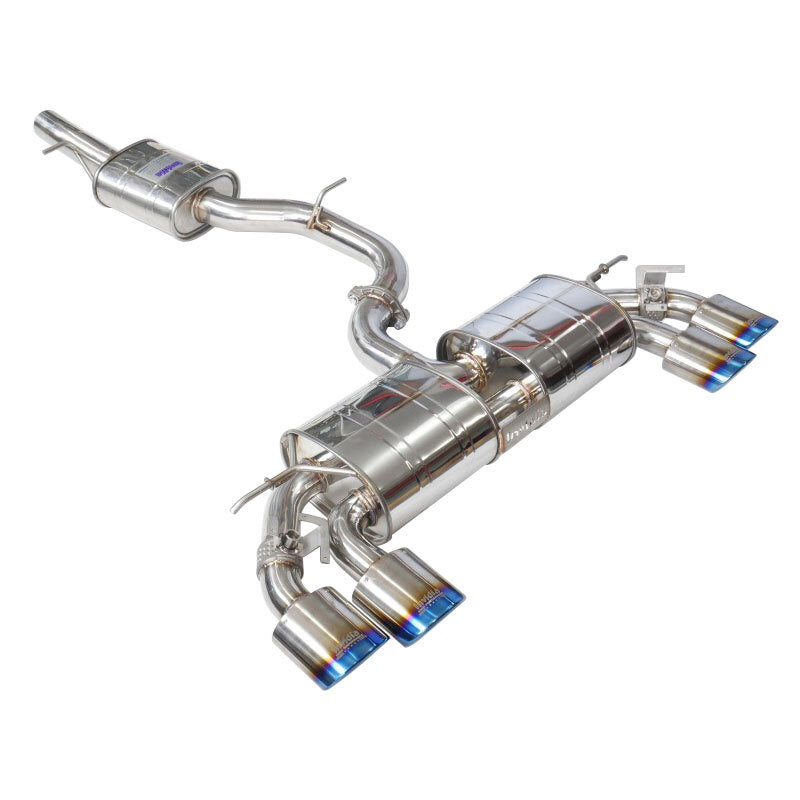 Invidia R400 Valved Cat Back Exhaust w/Oval Tips