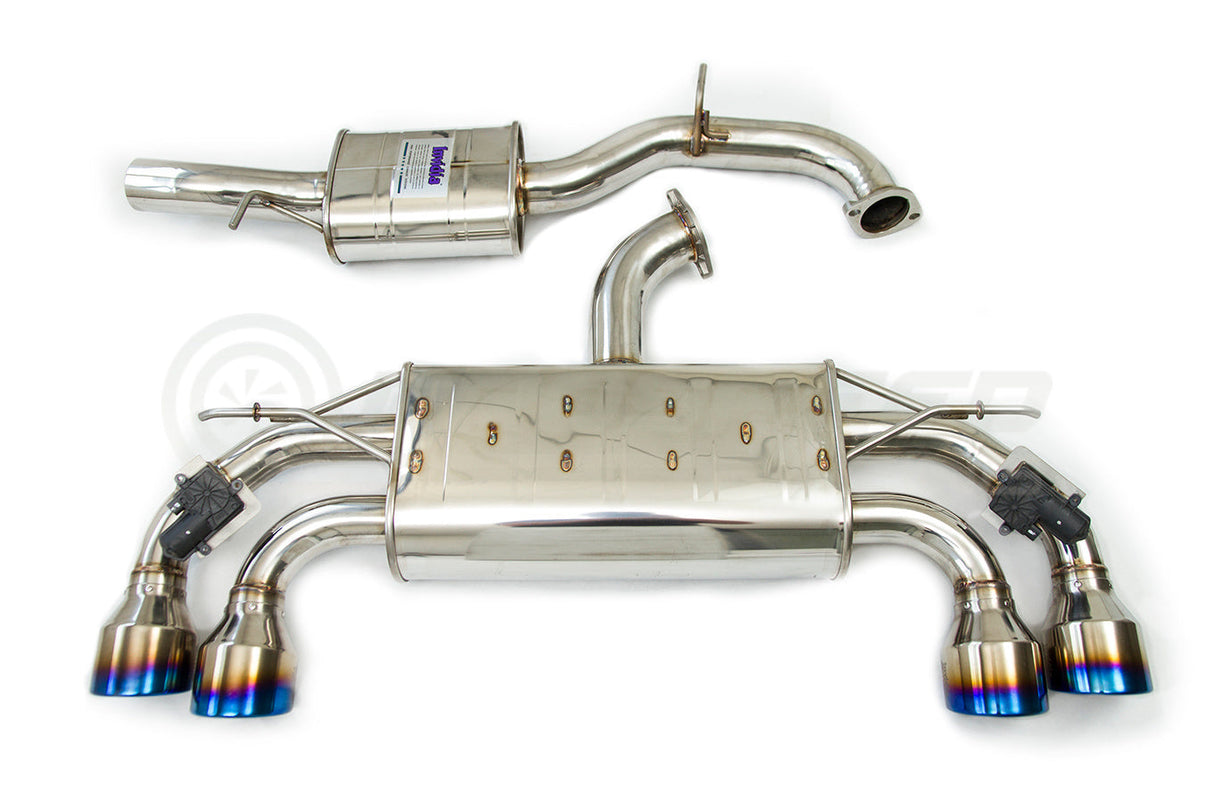 Invidia Q300 Valved Catback Exhaust VW Golf R Mk7.5 HS17GFR753V4RT