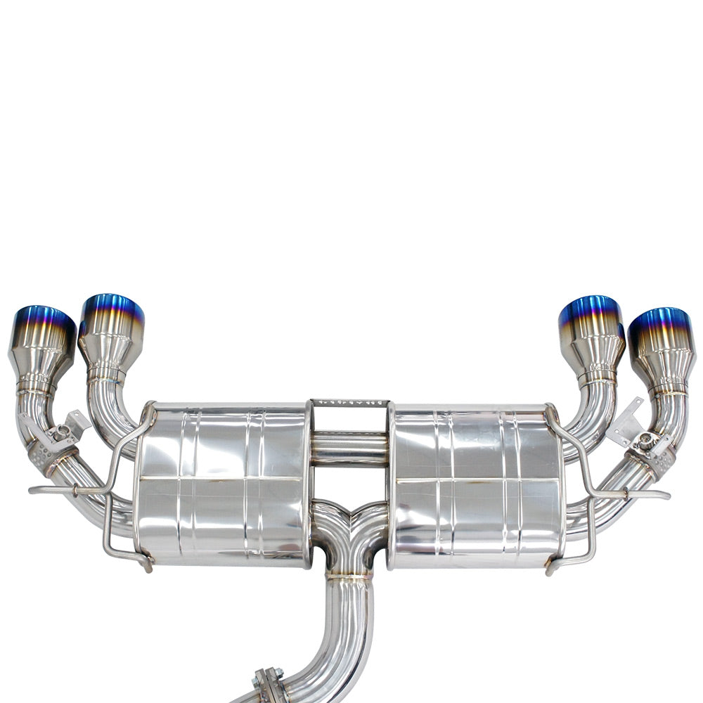 Invidia R400 Valved Turbo Back Exhaust w/Round Tips