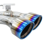 Invidia R400 Valved Turbo Back Exhaust w/Round Tips