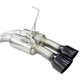 Invidia R400 "Signature Edition" Cat Back Exhaust w/Black Tips - Subaru WRX VB 22+ (Sedan)