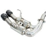 Invidia R400 "Signature Edition" Cat Back Exhaust w/Black Tips - Subaru WRX VB 22+ (Sedan)