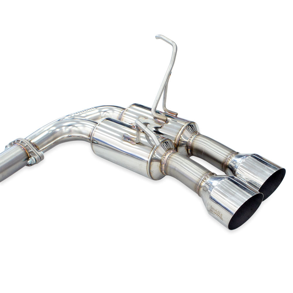 Invidia R400 "Signature Edition" Cat Back Exhaust w/Black Tips - Subaru WRX VB 22+ (Sedan)