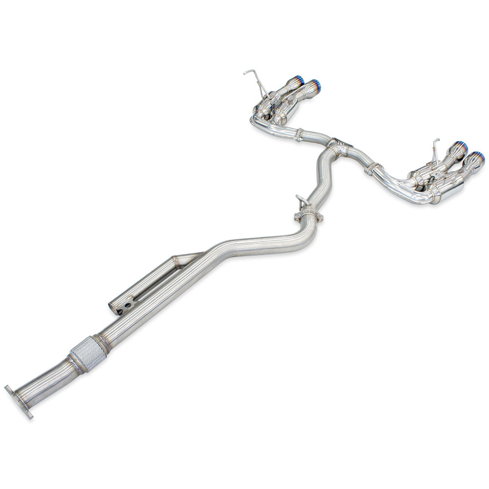 Invidia R400 "Signature Edition" Cat Back Exhaust w/Black Tips - Subaru WRX VB 22+ (Sedan)