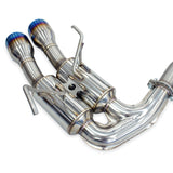 Invidia R400 "Signature Edition" Cat Back Exhaust w/Black Tips - Subaru WRX VB 22+ (Sedan)