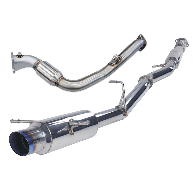 Invidia N1 Turbo Back Exhaust Resonated Subaru WRX/STI TBE-HS02SW1GTT